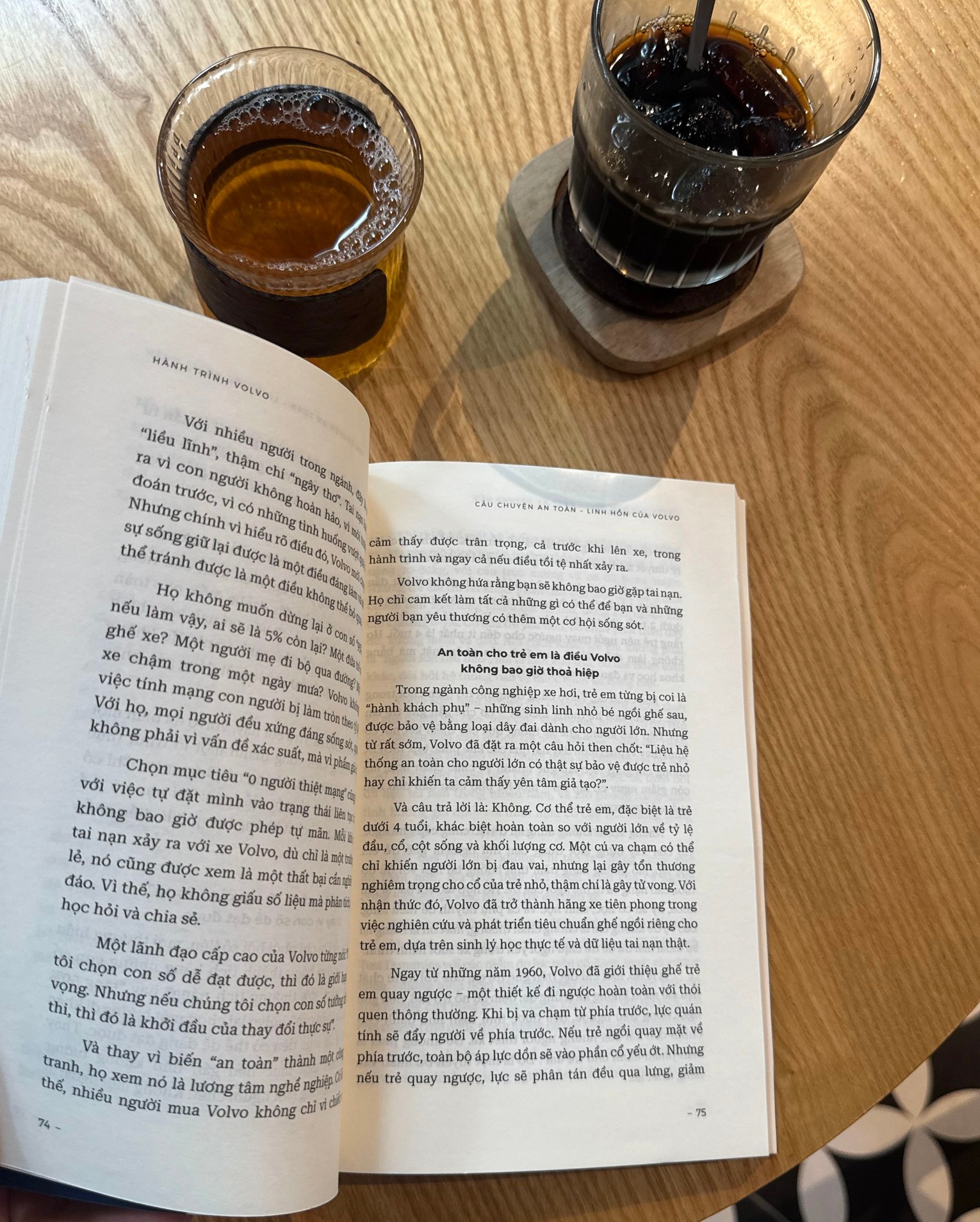 Chia sẻ của bạn Nguyễn Trọng Phúc sau khi đọc Sách Hành Trình Volvo