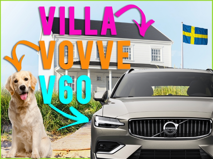 Villa, Volvo, Vovve – Ba Từ Gói Gọn Cả Một Đời Sống Thụy Điển