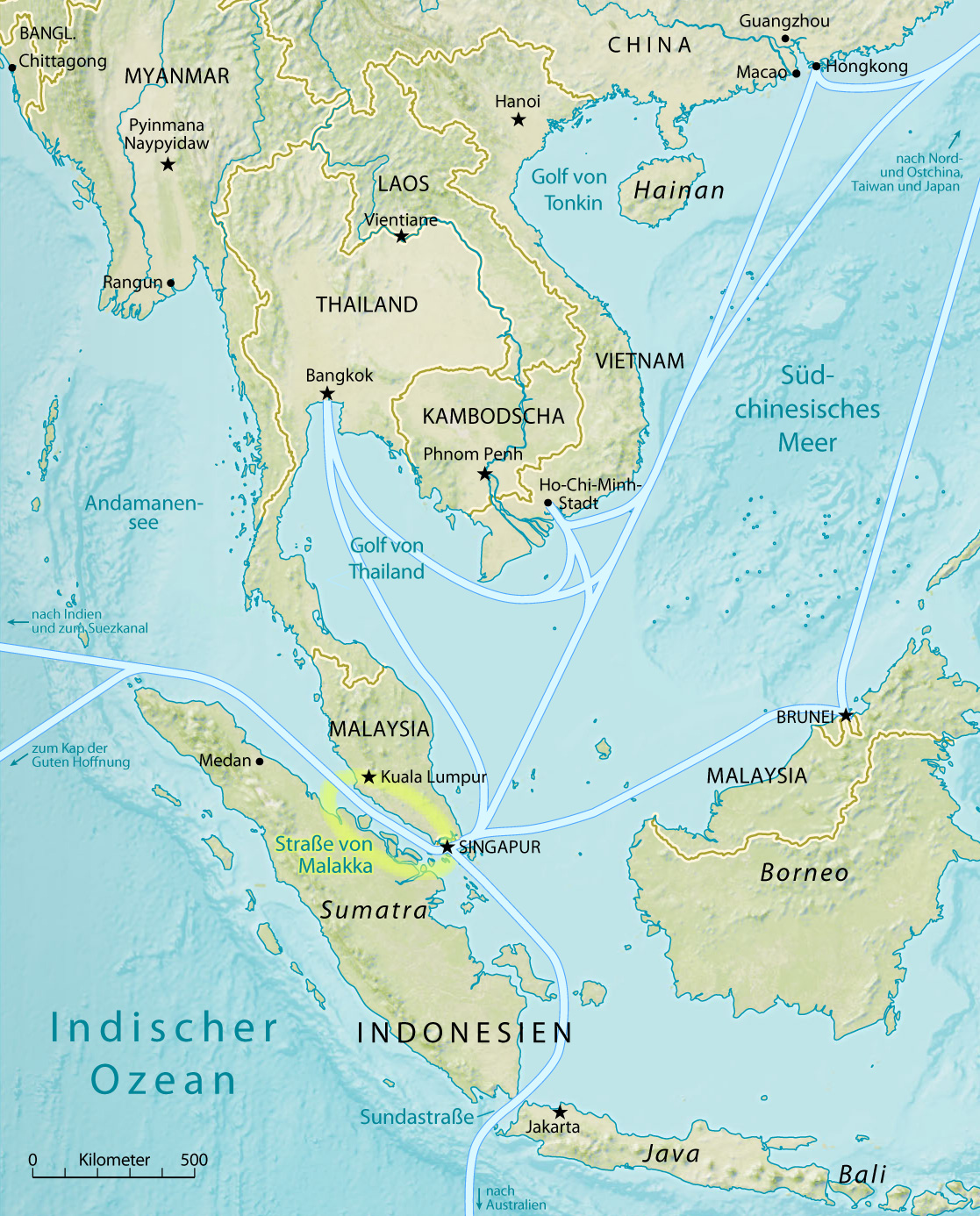 Eo biển Malacca – nút thắt chiến lược của thương mại hàng hải châu Á, nơi rủi ro ‘điểm nghẽn’ luôn hiện hữu.