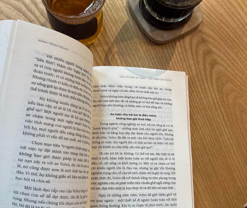 Chia sẻ của bạn Nguyễn Trọng Phúc sau khi đọc Sách Hành Trình Volvo