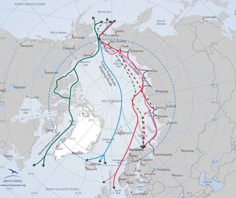 TUYẾN HÀNG HẢI BẮC CỰC CÓ THỂ TÁI CẤU TRÚC THƯƠNG MẠI Á – ÂU TRONG TƯƠNG LAI?