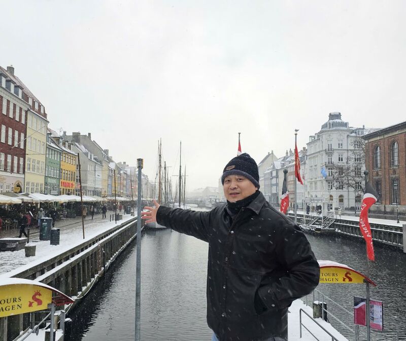 Tác giả Dong Anh Pham và chuyến tàu qua Øresund: Từ Gothenburg đến Copenhagen