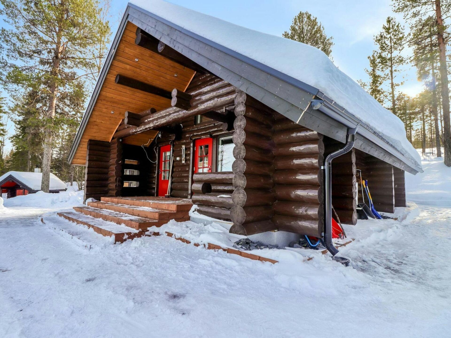 Những khu dân cư thưa thớt tại Lapland phản ánh lựa chọn sống cân bằng giữa con người và không gian tự nhiên.