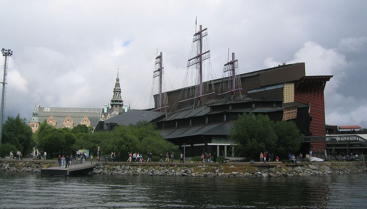 Vasa Museum tại Stockholm – nơi trưng bày chiến hạm Vasa, con tàu chìm ngay trong chuyến ra khơi đầu tiên năm 1628.