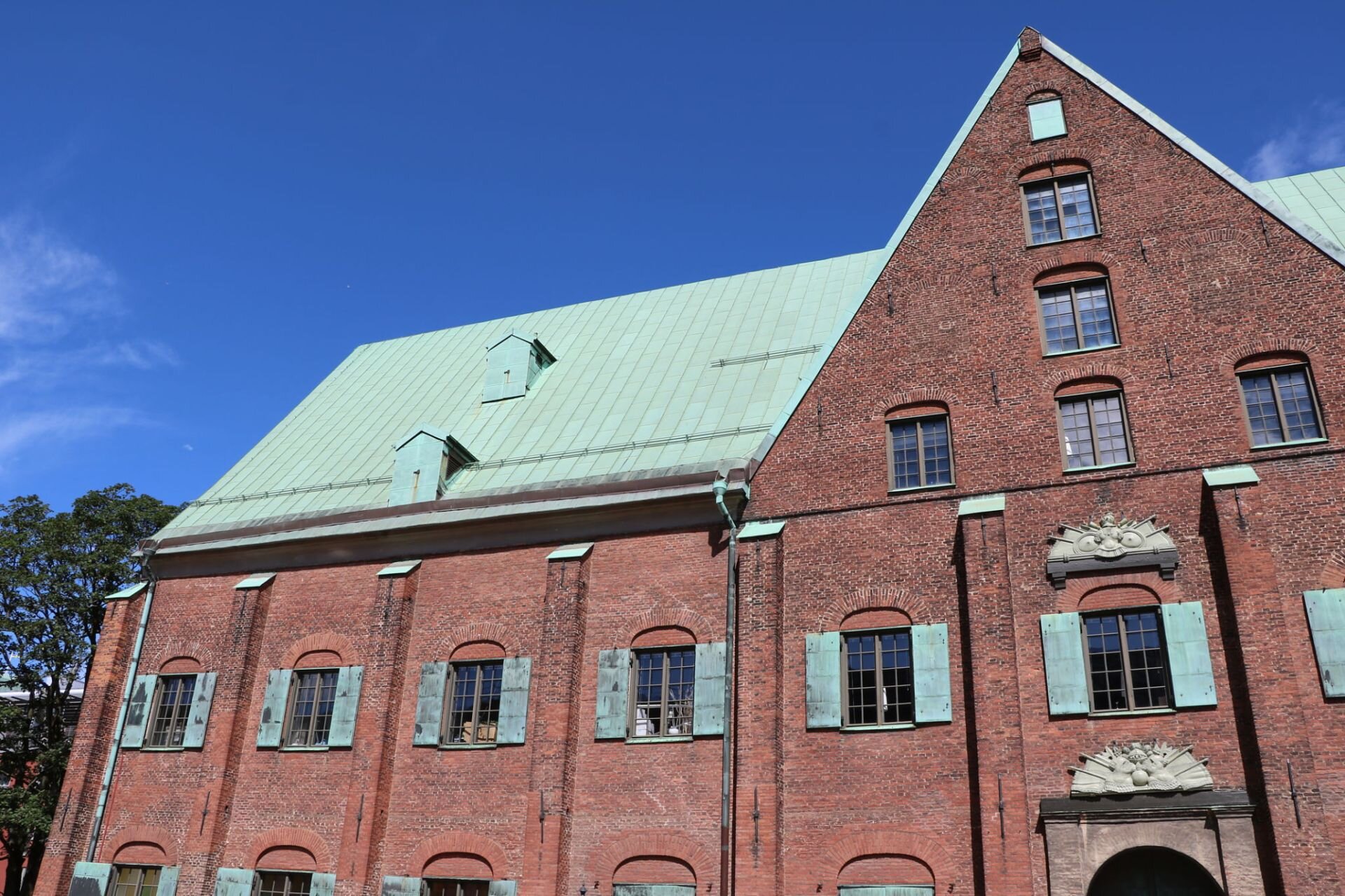 Kronhuset – công trình thế kỷ 17 được chuyển đổi thành không gian văn hóa và thủ công.